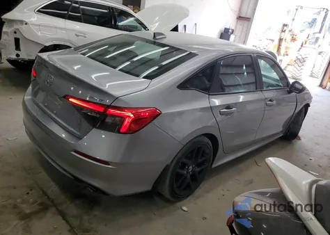 2023 Honda Civic Sport z USA, uszkodzony, nr VIN 2HGFE2F54PH567989